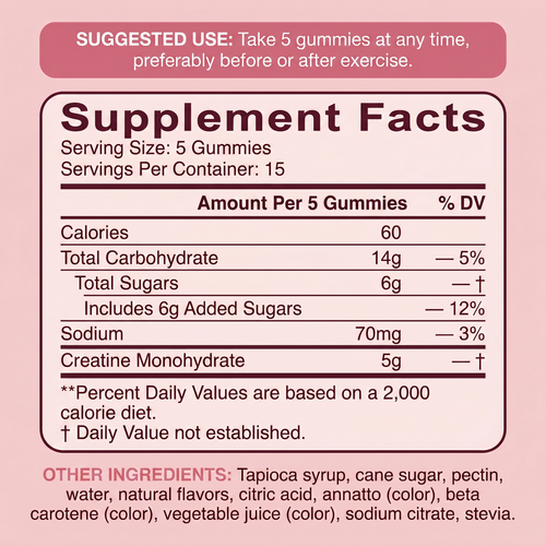 Safire Creatine Gummies