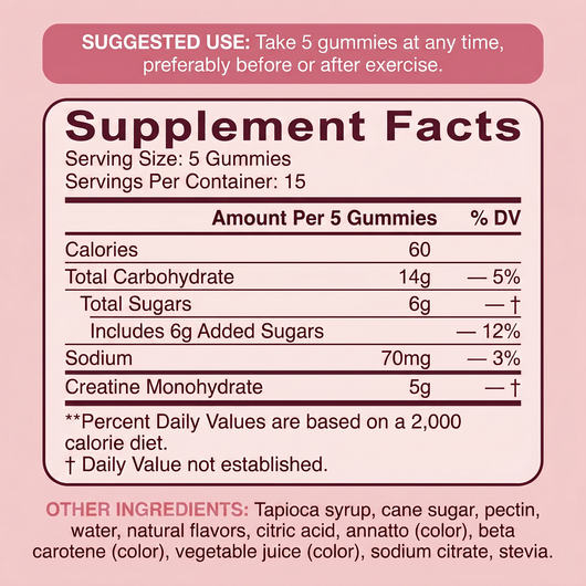 Safire Creatine Gummies