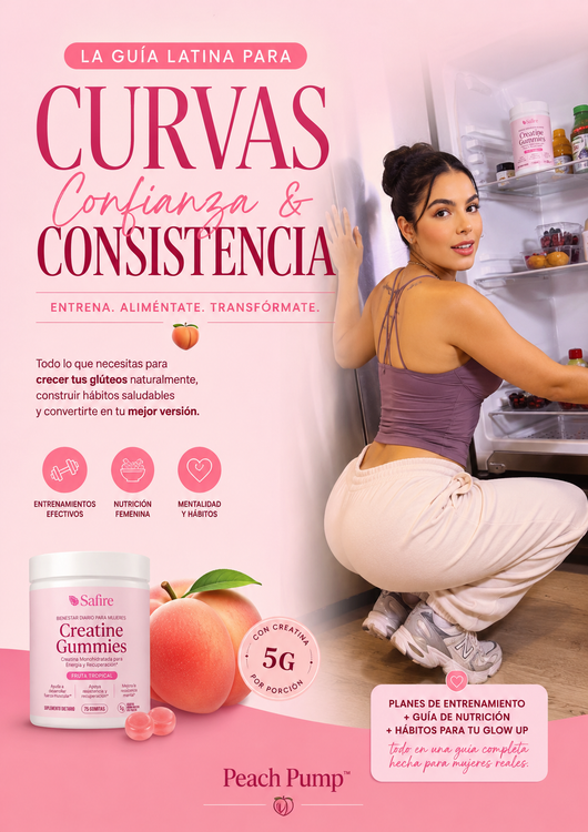 Peach Pump™ | La Guía Latina Para Curvas, Confianza y Consistencia